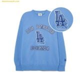  Áo Sweater MLB Varsity Overfit Man-to-Man LA (L.Cobalt Blue) 3AMTV0131-07CBL Xanh Dương 
