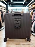  Vali kéo vỏ cứng FILA Hard-Shell Spinner 4 bánh Size 22 Xách Tay Cabin Màu Tím / Đen / Trắng 
