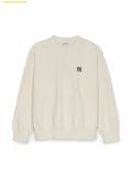  Áo Sweat MLB Basic Small Logo Overfit Man-to-Man NY (Cream) 3AMTB0151-50CRS Trắng Kem 