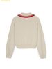  Áo Half-Zip MLB Women's Sportive Varsity Half-Zip Sweater New York Yankees (D.Cream) 3FKPV0344-50CRD 