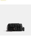  Túi Xách Coach Tabby Shoulder Bag 20 with Pillow Quilting Pewter Black 