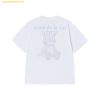  Áo Phông ADLV Ac Bear One Tone Basic Logo Short Sleeve T-Shirt Trắng 