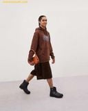  Túi Xách Coach CQ003 Ergo Bag In Crinkle Patent Coachtopia Leather Burnished Amber 