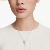  Dây Chuyền - Vòng Cổ SWAROVSKI Swan Pendant Thiên Nga Bạc Đá Trắng Mạ Rhodium 5723387 