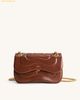  Túi Đeo Vai JW PEI Tina Quilted Chain Crossbody - Brown 