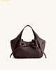 Túi Xách JW PEI Mabel Soft Bow Tote Bag - Dark Brown - Nobox