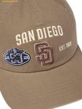  Mũ Lưỡi Trai MLB Patch Unstructured Ball Cap San Diego Padres 3ACPB175N-13BGD Nâu 