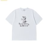  Áo Phông ADLV Metal Belly Short Sleeve T-Shirt Trắng Kem 