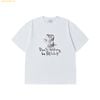 Áo Phông ADLV Metal Belly Short Sleeve T-Shirt Trắng Kem