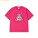  Áo Phông ADLV Star Bear Short Sleeve T-Shirt Hồng 