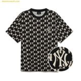 Áo Phông MLB Classic Monogram Full-Panel Pattern Short-Sleeve T-Shirt NY Đen 3ATSM1133-50BKS 