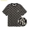 Áo Phông MLB Classic Monogram Full-Panel Pattern Short-Sleeve T-Shirt NY Đen 3ATSM1133-50BKS