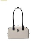  Túi Đeo Vai MLB Varsity Culsive Denim Shoulder Bag LA Dodgers Cream 3ABQL054N-07CRD Trắng Kem 
