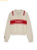  Áo Half-Zip MLB Women's Sportive Varsity Half-Zip Sweater New York Yankees (D.Cream) 3FKPV0344-50CRD 