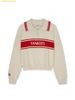  Áo Half-Zip MLB Women's Sportive Varsity Half-Zip Sweater New York Yankees (D.Cream) 3FKPV0344-50CRD 