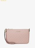 Túi Đeo Vai Michael Kors Jet Set Small Signature Logo Convertible Wristlet Dusty Rosed 35T4GTVW5B 