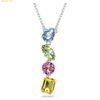  Dây Chuyền Swarovski Gema Y pendant Mixed cuts, Multicoloured, Rhodium plated - SKU 5692421 