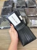  Ví Nam Michael Kors Cooper Logo Billfold Wallet With Passcase Black Set 2 Ví 36U9LCRF6B 