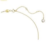  Dây Chuyền, Vòng Cổ Swarovski Swan pendant Swan, Medium, Red, 18k gold plated 5647871 