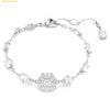  Lắc Tay Swarovski Idyllia Bracelet Snowflake White Crystals Rhodium Plated 5691485 
