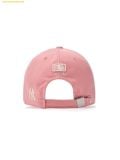  Mũ Lưỡi Trai MLB Varsity Culcibe Buckle Logo Unstructured Ball Cap NY - 3ACPVF04N-50PKM (Hồng) 