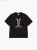 Áo Phông ADLV Stripe Rabbit Short Sleeve T-Shirt Đen