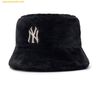  Mũ Bucket Lông MLB Fur Bucket Hat 3AHTF0936-50BKS Đen 