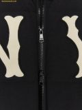  Áo Khoác Phao MLB Varsity Shoulder Colorblock Coopers Heavyweight Short Padding NY (Black) 3ADJV1146-50BKS 