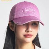  Mũ Lưỡi Trai MLB Vintage Culsive Unstructured Ball Cap NY (Mg.Purple) 3ACPVL64N-50PPM 