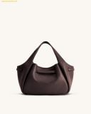  Túi Xách JW PEI Mabel Soft Bow Tote Bag - Dark Brown - Nobox 