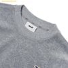  Áo Sweat Crop MLB Women's Basic Velvet Crop Man-to-Man B (D.Melange Grey) 3FMTB0924-43MGD 