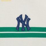  Áo Crop MLB Women's Varsity Stripe Crop Collar T-Shirt NY (Ptn.Green) 3FPQV0133-50GNP 