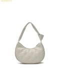  Túi Đeo Vai MLB Classic Mono Crack Embo Hobo Bag Boston Red Sox White 3ABQMV15N-43WHS 