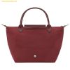  Túi Xách Longchamp Le Pliage Original Size S Handbag Pomegranate / Grenade - Recycled canvas Đỏ Lựu 