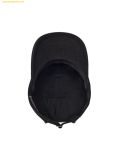  Mũ Lưỡi Trai MLB Basic Canvas Leather Logo Structure Ball Cap CLE 3ACPVL94N-45BKS Màu Đen 