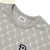  Áo Phông MLB Diamond Monogram Boston Red Sox 3atsm3023-43mgs - Xám 