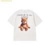  Áo Phông ADLV Ac Bear Basic Logo Short Sleeve T-Shirt Trắng 