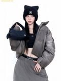  Túi Đeo Vai MLB Basic Sporty Stitch Mini Hobo Bag New York Yankees 3ABQSM16N-50BKS 