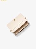  Túi Đeo Chéo Michael Kors Jet Set Medium Signature Logo Crossbody Bag Lt Cream Multi 35F5GTVC8B 