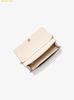  Túi Đeo Chéo Michael Kors Jet Set Medium Signature Logo Crossbody Bag Lt Cream Multi 35F5GTVC8B 