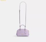  Túi Đeo Chéo Coach Sac Satchel Mini Lara Lilas CEA01 