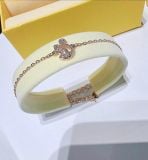  Vòng Tay, Lắc Tay Swarovski Swan bracelet Mixed cuts, Swan, White, Rose gold-tone plated 5738202 