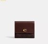 Ví Thẻ Coach Mila Small Flap Wallet In Signature Canvas Maple CAT56