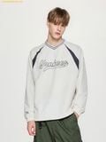  Áo Tay Dài MLB Varsity Sportive Curlsive Woven Man-to-Man New York Yankees 3AMTV1254-50CRD Trắng 