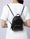  Balo Mini Michael Kors Jaycee XS Convertible LEATHER Backpack Màu Đen 