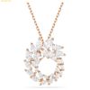  Dây Chuyền Swarovski Mesmera pendant Marquise cut, White, 18K rose gold finish 5764188 