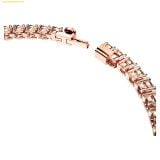  Vòng Tay, Lắc Tay Swarovski Matrix Tennis bracelet Round cut, SKU 5657657, Rose gold 