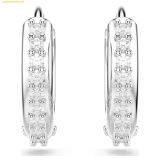  Bông Tai, Khuyên Tai Swarovski Matrix hoop earrings Round cut 5690670 