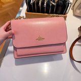  Túi Đeo Chéo Coach Klare Crossbody Bag Gold Pink Petal CB197 