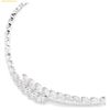  Bộ Dây Chuyền , Lắc Và Bông Tai Swarovski Mesmera Set (3), Marquise cut, White, Rhodium plated 5762135 